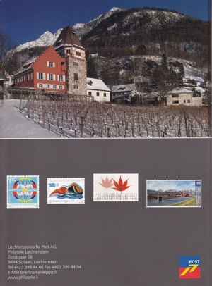 Fürstentum Liechtenstein - komplette Jahresausgabe 2013 - postfrisch mit schönen BLOCKAUSGABEN Bild 4