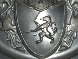 Zinnteller, Wappen Bild 5