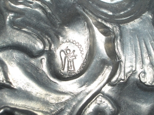 Zinnteller, Wappen Bild 2