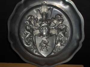 Zinnteller, Wappen Bild 6