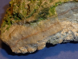 Grüner Calcit - Mineralien - Rohstein Bild 2
