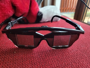 ELSA 3D-Brille, Typ Revelator 7653, Retro Shutterbrille, inkl. Original-Samtbeutel von ELSA