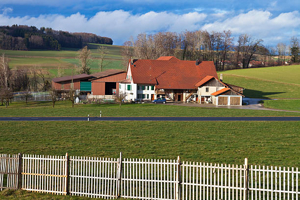 Bauernhaus in Ortsrand Alleinlage mit Weideland