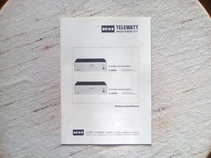  K+H Klein+Hummel  Hi-Fi Mono-Endverstärker  A60 N  *NEUWERTIG*  Bild 2