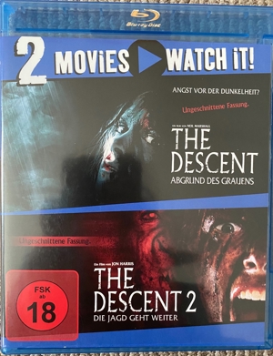 The Descent 1 & 2 - 2 Movies BLU-RAY