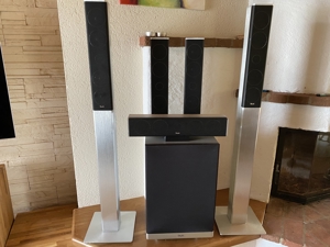 Teufel 5.1 Heimkino-Suroundanlage HiFi-Säulen