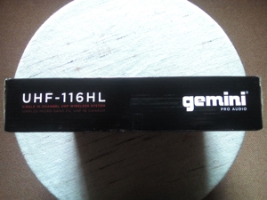 Gemini UHF-System mit Single Headset und Sender (UHF-116HL) Bild 2