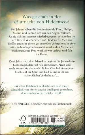 Das Küstengrab 2014 & Das Nebelhaus Eric Berg TB Poel Ostsee Küsten Krimi Bild 5