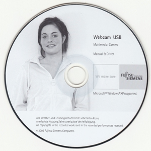 FUJITSU CD mit Driver Treiber für WEBCAM USB S26361-F3403-L1 Bild 4