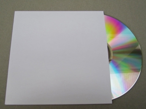 CD Hüllen weiß 30 Stk Kartonstecktaschen Karton Pappe Bild 2
