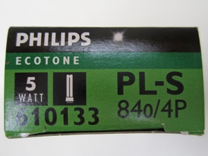 Philips Ecotone PL-S 1Stk 840 4P & 1Stk 827 4P 2G7 Energiesparlampe Bild 4