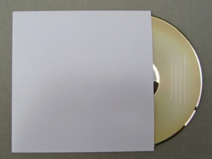 CD Hüllen weiß 30 Stk Kartonstecktaschen Karton Pappe