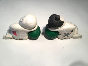 2er-Set, chinesische schlafende Kinder , Opiumruhekissen Bild 3