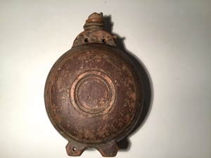 Antike Hirtenflasche, Holzflasche 19. Jahrhdt. Bild 1
