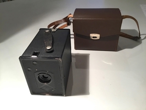 Agfa-Box 44, Rollfilmkamera, ca. 1950, Gebrauchspuren Bild 5