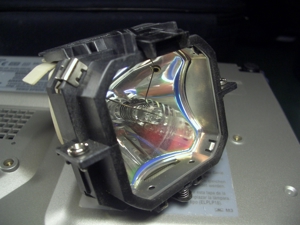 Beamerlampe für Epson EMP-730 mit Beamer dazu Bild 1