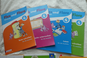 Grundschule Bücher Flex und Flora Die Welt der Zahl Mathe Deutsch Lesen Bild 4