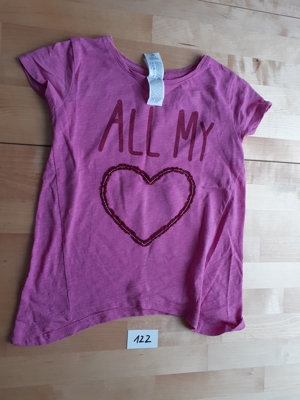 Mädchen T-Shirts Gr. 110/116 und Gr. 122/128 Bild 9
