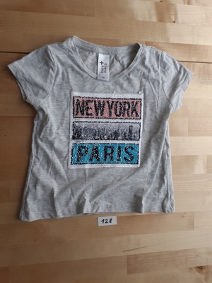 Mädchen T-Shirts Gr. 110/116 und Gr. 122/128 Bild 6