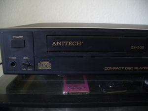 Vintage Anitech ZX-500 CD Player mit hoher Fehlerkorrektur und einfacher Bedienung Bild 3
