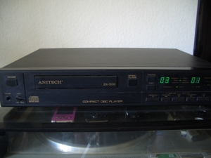 Vintage Anitech ZX-500 CD Player mit hoher Fehlerkorrektur und einfacher Bedienung Bild 1