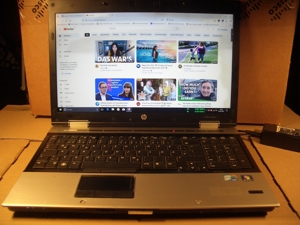 HP EliteBook 8540P Frittenbuden Edition mit I5 2x 2.53 GHz, HD Webcam, HDMI, LED- Breitbild Screen Bild 1