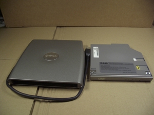 Dell D-Bay PD01S mit DVD Rom drive module. USB Bild 1