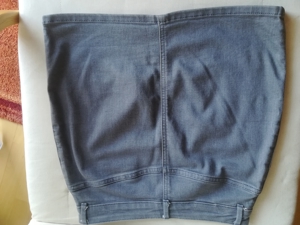 2 Miniröcke Jeans weiß Grau-Strech Bild 4