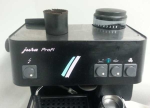 JURA Profi A110 Espresso Siebträger Maschine mit Aufschäumer + Mahlwerk integr. + Topp Zstd Bild 2