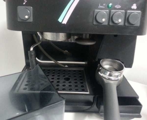 JURA Profi A110 Espresso Siebträger Maschine mit Aufschäumer + Mahlwerk integr. + Topp Zstd Bild 3