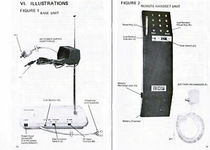 Funktelefon, Cordless Extension 4003 EMP, eines der ersten Schnurlosen Telefone Bild 2