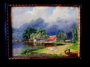 Johann Heinrich Limpert 1858-1938 Frankfurt Top Gemälde Ölgemälde Bild 2