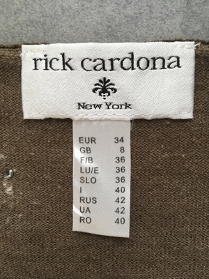 Dünner Strickpullover von Rick Cardona Bild 2