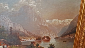 Ölgemälde Antik Hintersee Reiteralpe Königssee Bad Reichenhall Alpen Impressionismus Bild 12