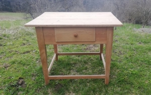 Naturholztisch antik unbehandelt Bild 2