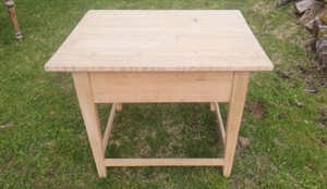 Naturholztisch antik unbehandelt Bild 5