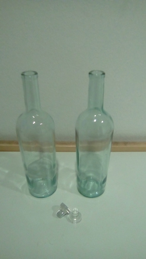 Flaschen mit Glastopfen/Glaskorken Bild 3