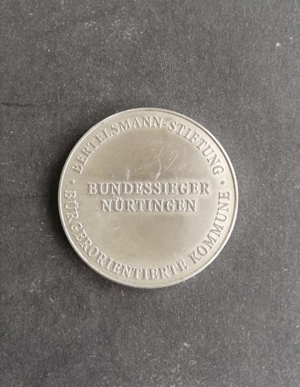Nürtingen - Medaille "Bundessieger Nürtingen" Bild 2