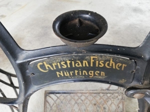 Antike Kayser Nähmaschine von Christian Fischer Nürtingen Bild 4