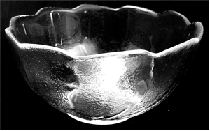 4 Dessert-Schalen aus Glas - ca. 12,5 cm Durchmesser / 6,5 cm Höhe Bild 5