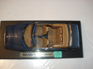 Anson Modellauto Saab 900 Turbo Cabriolet 1:18, neuwertig OVP Bild 6