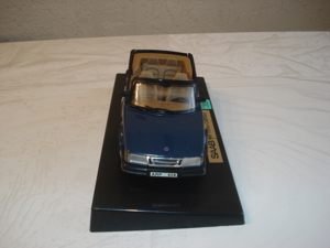Anson Modellauto Saab 900 Turbo Cabriolet 1:18, neuwertig OVP Bild 8