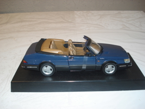 Anson Modellauto Saab 900 Turbo Cabriolet 1:18, neuwertig OVP Bild 9