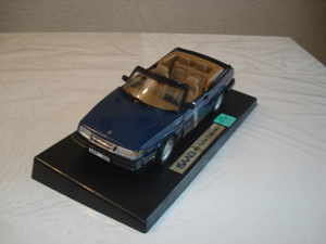 Anson Modellauto Saab 900 Turbo Cabriolet 1:18, neuwertig OVP Bild 7