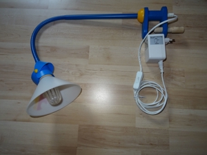 Lampe, Ritter, Klemmleuchte, Kinderzimmer