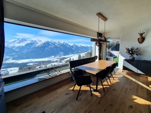 Ferienwohnung mit Sauna in top Aussichtslage direkt im Skigebiet Kitzbühel Bild 1