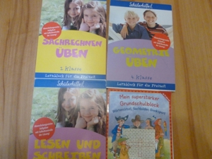 4 Bücher für die Grundschule Deutsch und Mathematik