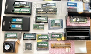 diverse Notebook SODIMMS & CPUs - SDR, DDR & DDR2 & DDR3(L)