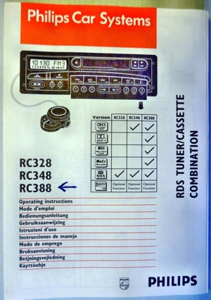 PHILIPS Autoradios aus den 90er Jahren - mit CD oder Cassette