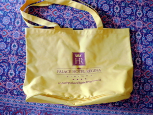 Badetasche "Palace Hotel Regina" - gelb - neu Bild 6
